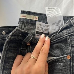 Levi’s wedgie jeans